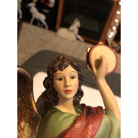 Vintage Angels Porcelain Collection by Grandeur Noel Stunning Handpainted NIB - Picture 10 of 13